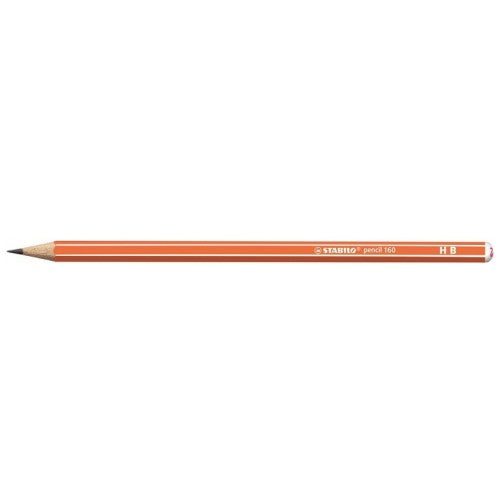 Stabilo Orange Body Pencil 160 Hexagonal HB - Pack of 12