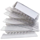 ABEL Clear Filing PVC Tabs - Pack of 25