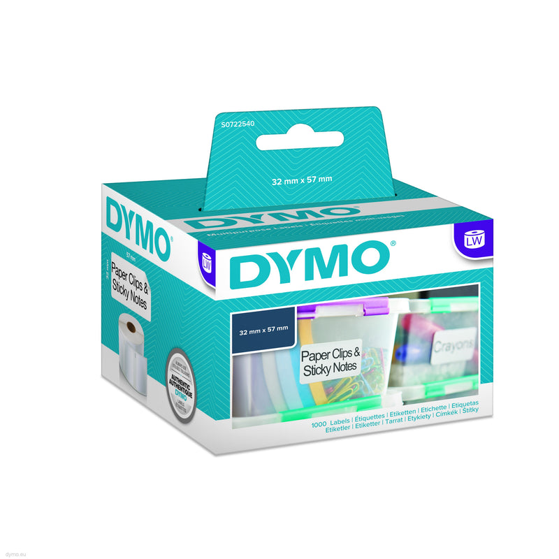 Dymo LW Multipurpose Labels 57x32 mm - 1 Roll of 1000