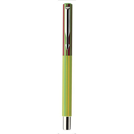 قلم حبر سائل رولر باركر فكتور مقلم كروم - اصدار خاص