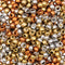 Pacon Creative Hands 6x9mm Gold, SIlver & Copper Pony Beads 500 Pcs
