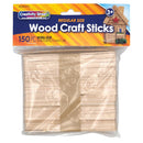 Pacon Creative Street 114x10mm Natural Wood Standard Craft Sticks 150 Pcs