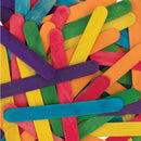 Pacon Creative Street 152x19mm Colored Wood Jumbo Craft Sticks 100 Pcs