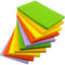 Fluorescent Colored Paper Lined Pads 80g - Assorted Colors