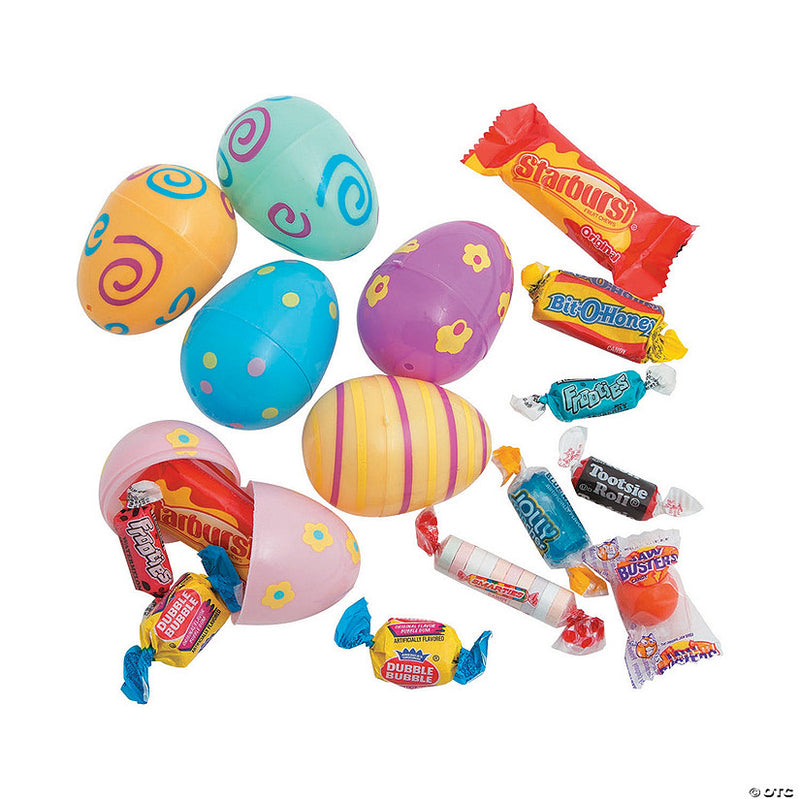 Pastel Patterned Easter Eggs - Pack of 12