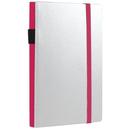 Notes & Dabbles Flynn Plain Journal White Hard Cover with Pen Holder - A4