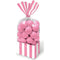 Amscan Party Favor Striped Cello Bags 27.3x8.3 cm - Pack of 10