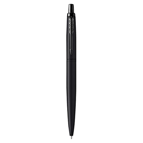 قلم حبر جاف باركر جوتر اكس ال مونوكروم أسود جسم معدني - أصدار خاص
