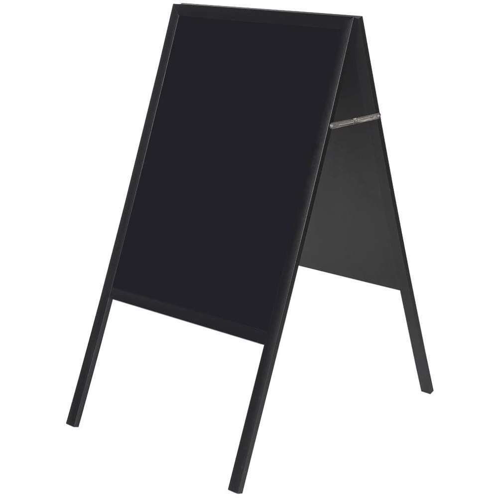 Bi-Office Café Style  A-Frame Double Sided Chalkboard