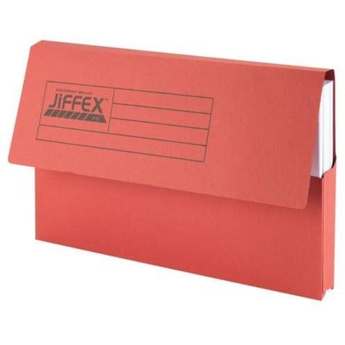 Rexel Jiffex Cardboard Document Wallet Foolscap 34x23x3cm