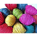 Haza Natural Raffia Color Craft Rolls 10 m - Pack of 1