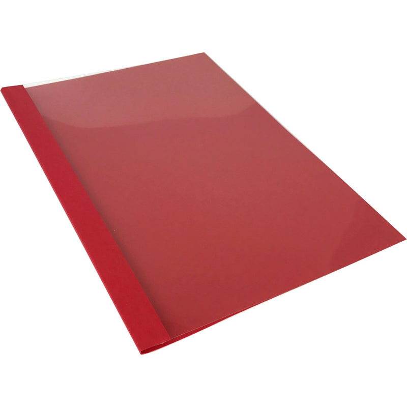 Niceday Binding Covers Transparent Front & Red Carton Back - A4