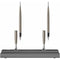 Scrikss Double Pen Stand Meteor Grey Wood Base