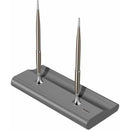 Scrikss Double Pen Stand Meteor Grey Wood Base