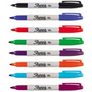 Sharpie Permanent Marker Fine Tip Clear Case - Pack of 8