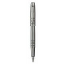 Parker IM Premium Shiny Chrome Metal Chiselled CT Fountain & Ballpoint Pen Set