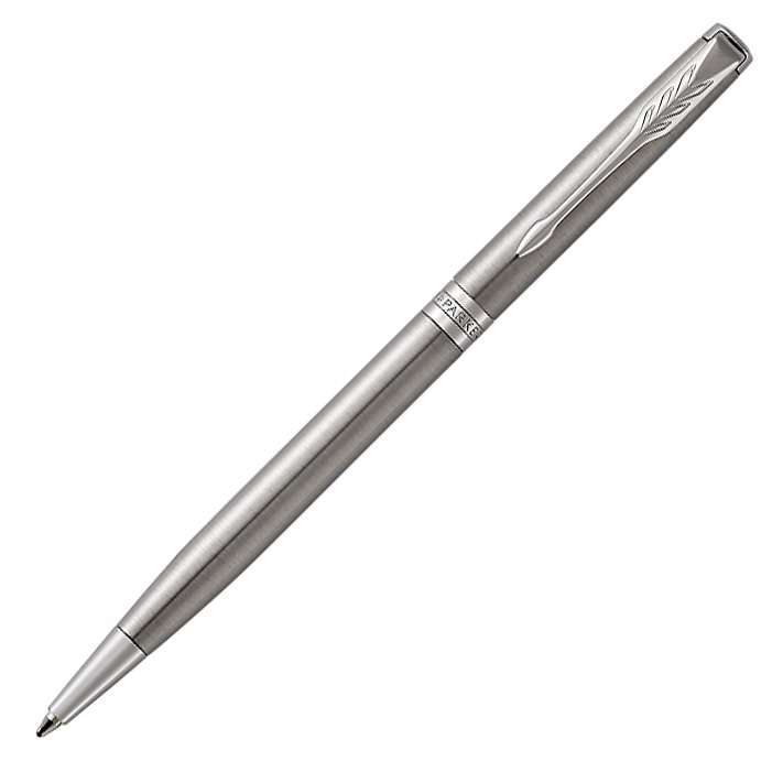 طقم أقلام باركر سونيت ستينلس ستيل جاف + ٠،٥ملم رصاص