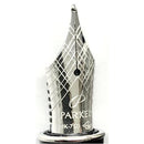 Parker Sonnet Refresh Chiseled Silvery CT Fountain & Ballpoint Pen Set