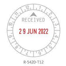 Shiny Received Time & Date Stamp