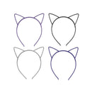Unique Party Halloween Assorted Color Cat Headbands - Pack of 4