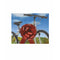 ريبون وردة ورقية ضخمة جمبو احمر ٤٦ سم 