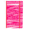 Caution Softcover Lined Journal 140x90mm with Elastic Band 96 Sheets