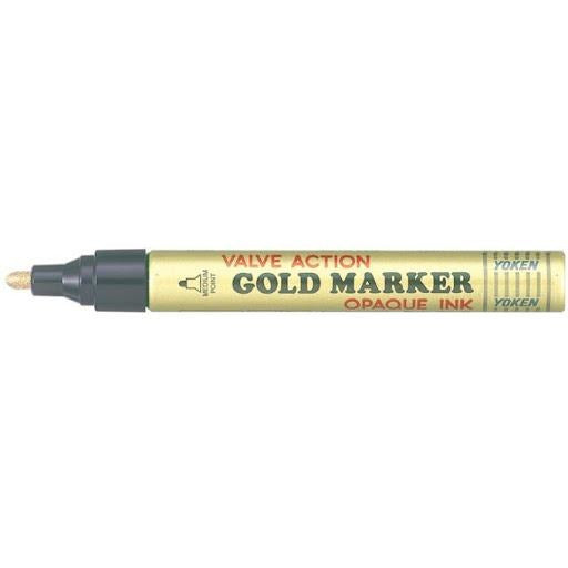 Yoken Oil Paint Marker Medium Nib Metallics - Pack of 1
