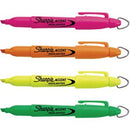 Sharpie Accent Mini Highlighters with Keychain - Pack of 6