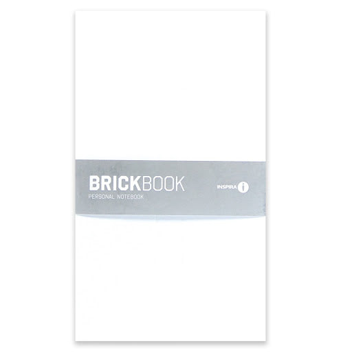 Brick Book Notebook 180x105 mm - 192 Sheets - Ruled