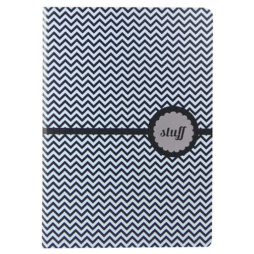 ZigZag Soft Cover Pocket Ruled Notebook 32 Sheets A6