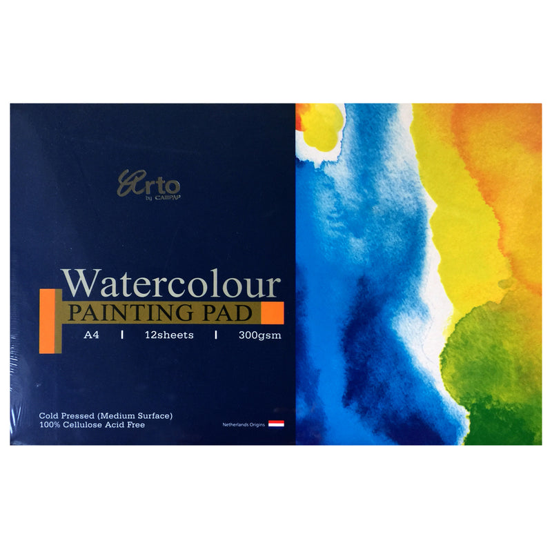 CampAp Arto Watercolor Painting Pad 300 GSM - A4
