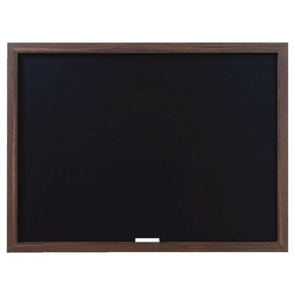Bi-Office Chalk Board 45 x 60 cm - Walnut Frame