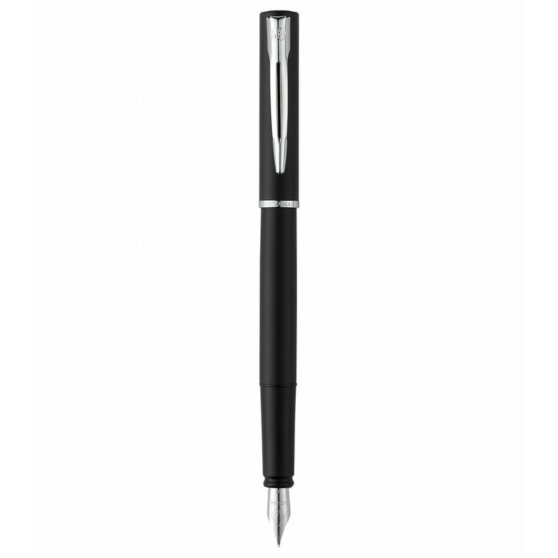 طقم أقلام واترمان الّوور أسود مط كروم ريشة + جاف

