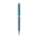 طقم أقلام واترمان هيمسفير مجموعة الريفيرا الفرنسية أزرق كروم سائل رولر + جاف