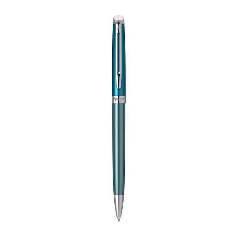 طقم أقلام واترمان هيمسفير مجموعة الريفيرا الفرنسية أزرق كروم سائل رولر + جاف