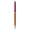 طقم أقلام واترمان هيمسفير مجموعة الريفيرا الفرنسية أحمر برتقالي كروم رولر + جاف