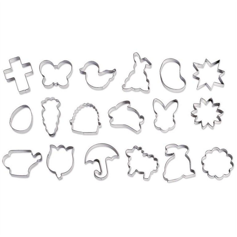 Wilton Easter Cookie Cutters Set - 18 Pieces