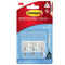 3M Transparent Small Wire Hooks -  Pack of 3